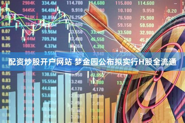 配资炒股开户网站 梦金园公布拟实行H股全流通